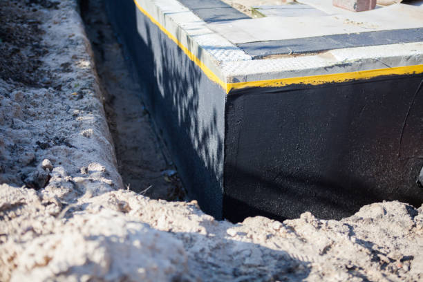 Professional Interior Drainage System technician working in Warren, NJ